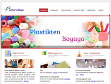 Tablet Screenshot of pinarkimya.com